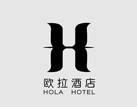 【歐拉酒店】酒店LOGO設(shè)計案例圖片欣賞，酒店LOGO設(shè)計含義